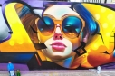 Mural de la primera maratón de arte urbano de la Calle 26