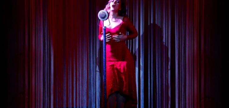 Artista en escena