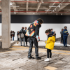 Fotografía inauguración del Hueco -Juanita González 