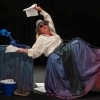 Actriz en escena