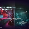 En la imagen se contempla dos escenarios en el que se aprecia el uso de la Inteligencia Artificial a través de dos robots. La pieza trae información acerca del laboratorio "Inteligencia Artificial ¿Amiga o enemiga?"