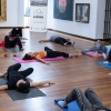 Sesión de yoga