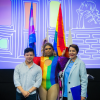 Izada de bandera LGBTI